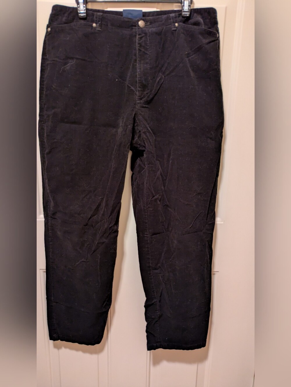 Liz Claiborne Black Corduroy Pants